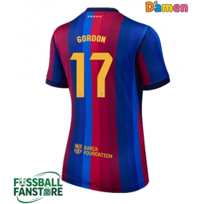 Barcelona Anthony Gordon #17 Replik Heimtrikot Damen 2026-27 Kurzarm